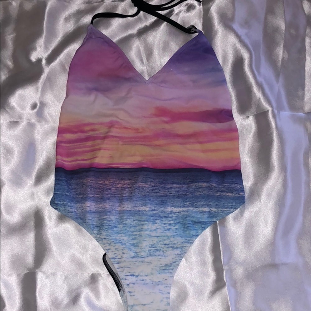 Victoria secrets “Pink” sunset swimsuit